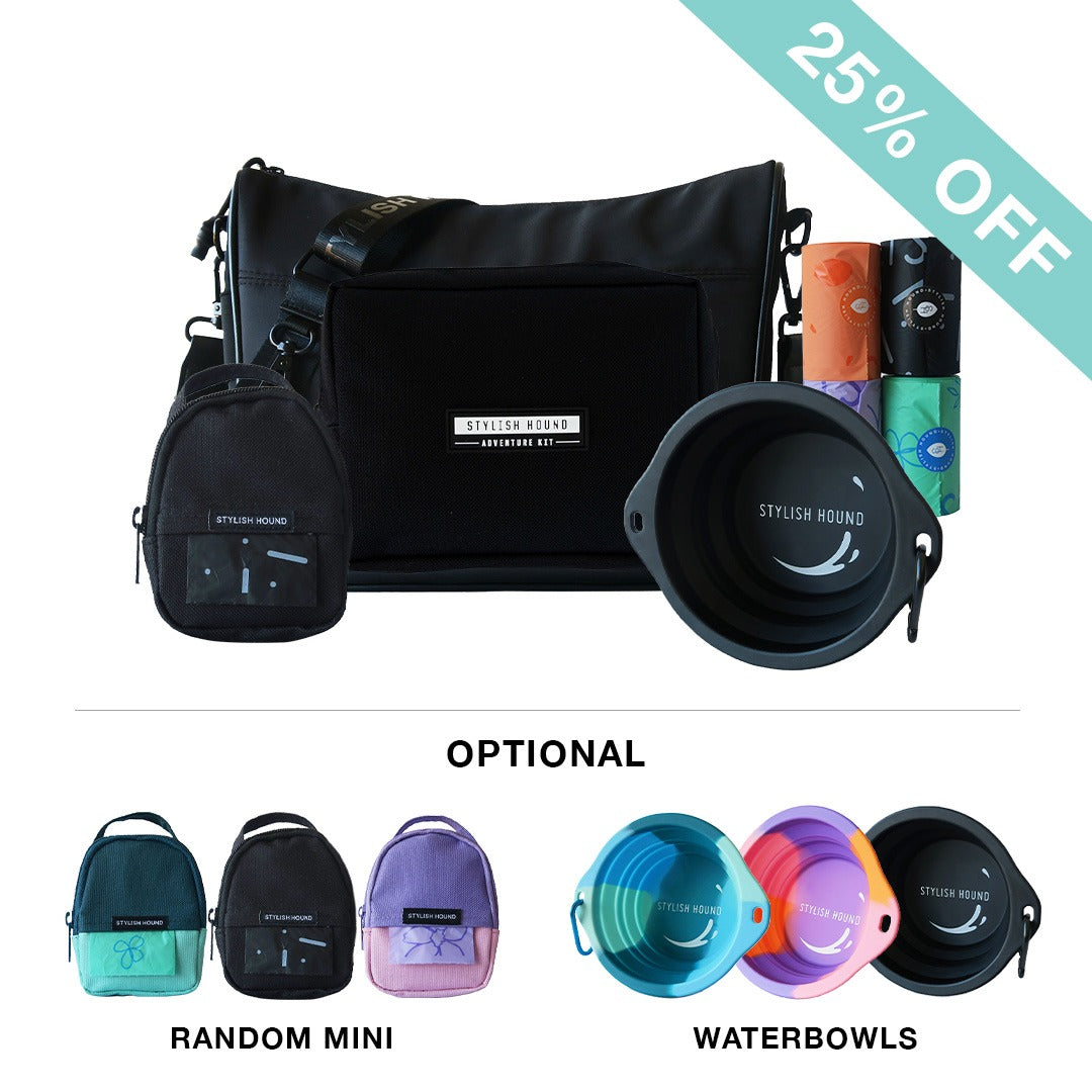 Black Day Tripper Bag + Express Pouch