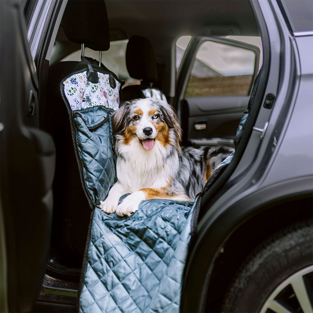 Evergreen Back Seat Cover w Travel Bag