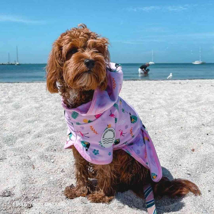 Tropical Dog Robe