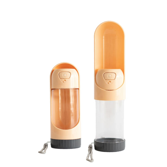 Water Bottle with Slidable Bowl