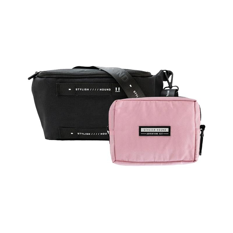 Black S.H Waist/Cross Body Bag + Express Pouch
