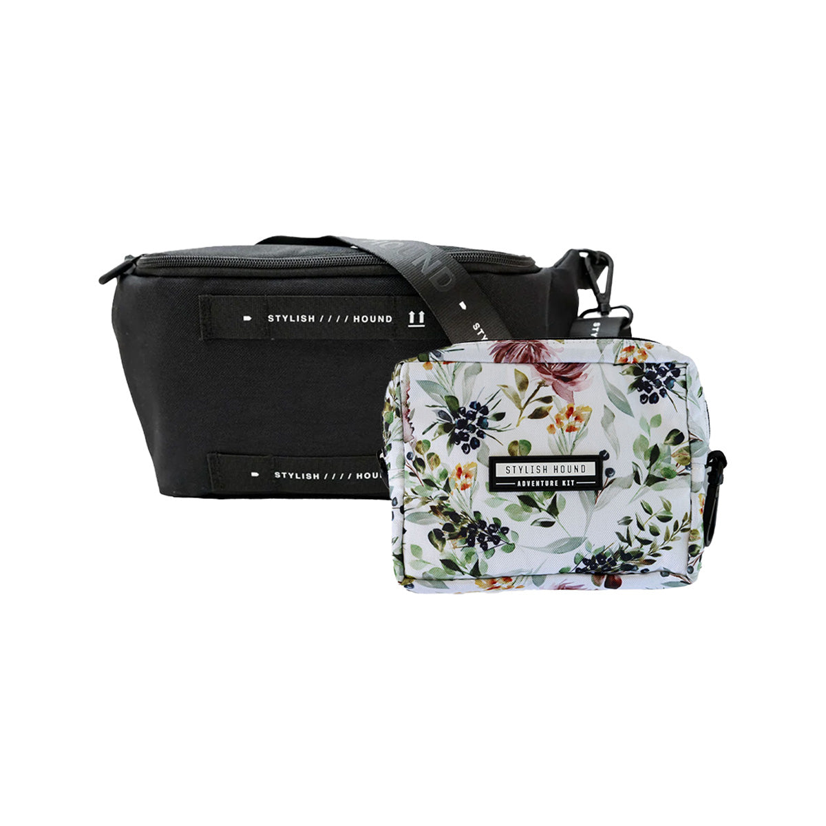 Black S.H Waist/Cross Body Bag + Express Pouch