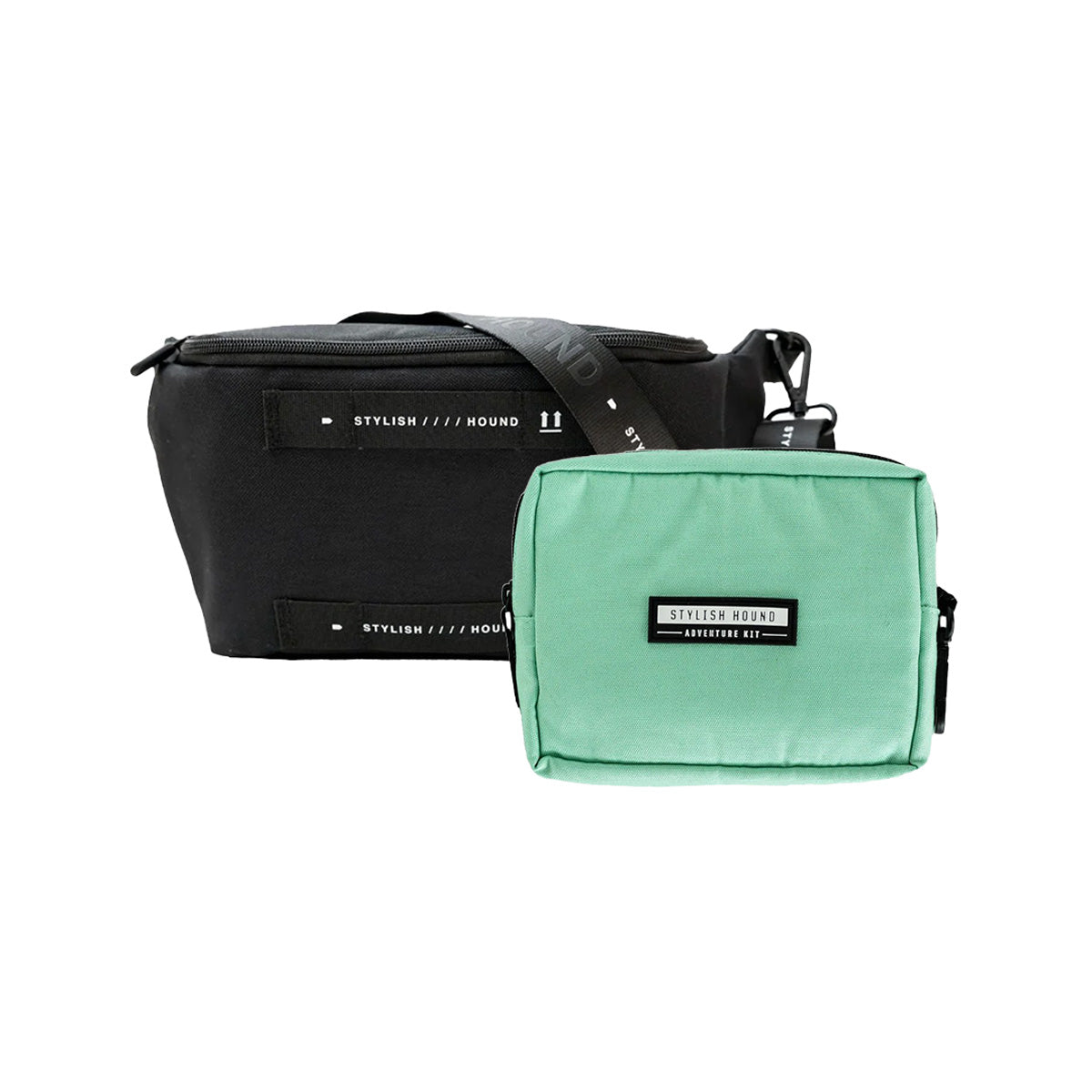 Black S.H Waist/Cross Body Bag + Express Pouch