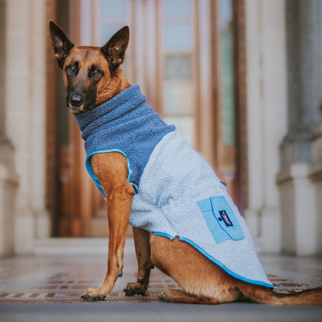 Blueberry Fleece Vest