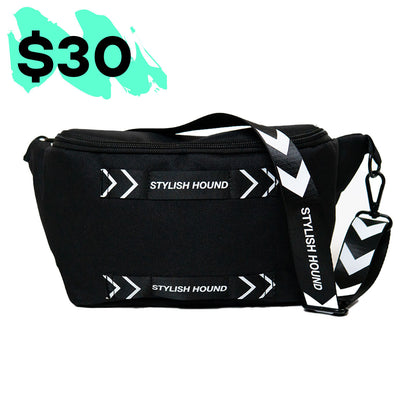 $30 1.0 Black Cross Body Bag
