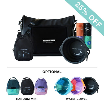 Black Day Tripper Bag + Express Pouch