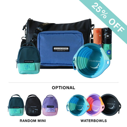 Black Day Tripper Bag + Express Pouch