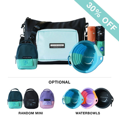Black Day Tripper Bag + Express Pouch
