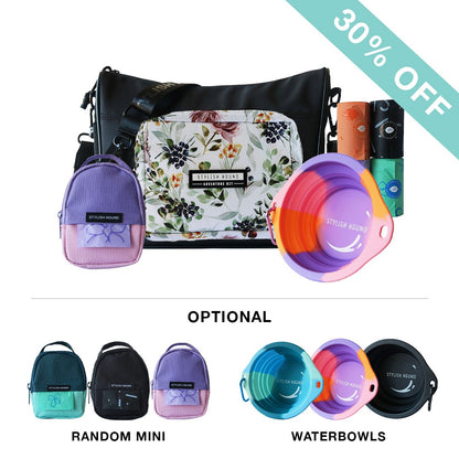 Black Day Tripper Bag + Express Pouch