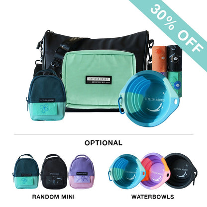 Black Day Tripper Bag + Express Pouch