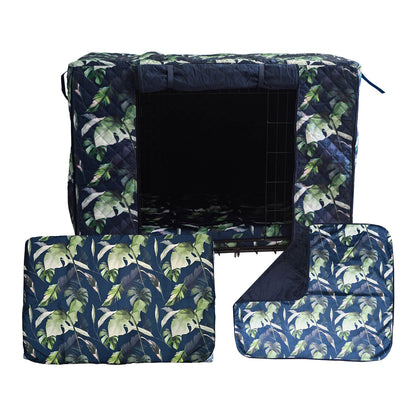 Quilted Crate Cover +  Mattress & Mattress Cover + Crate Blanket