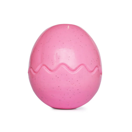Pink Egg Rubber Food Enrichment Toy