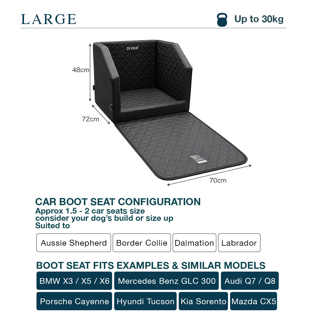 Dog Car Back Seat & Boot Seat