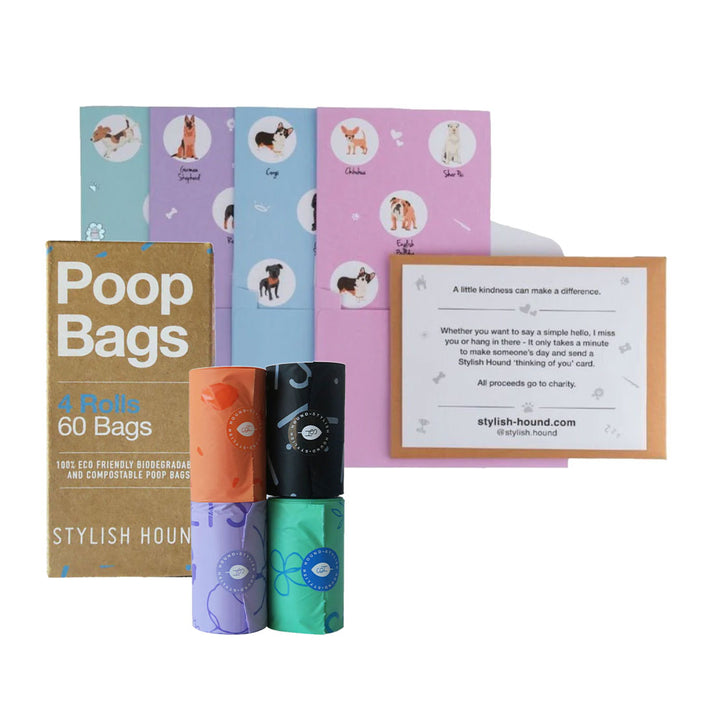 Free Gift Poop Bags + Cards