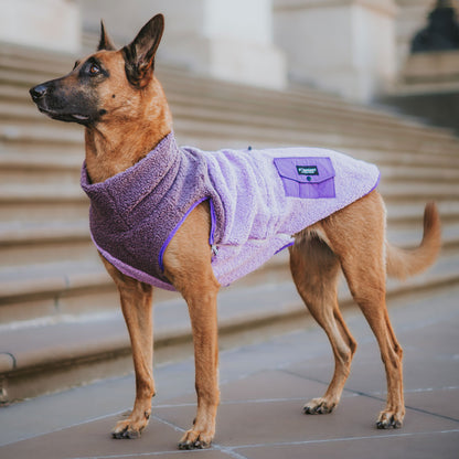 Lilac Fleece Vest