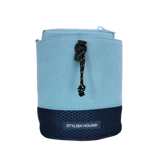 Blue Train n' Treat Pouch