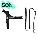 Jet Black Personalised No-Pull Harness