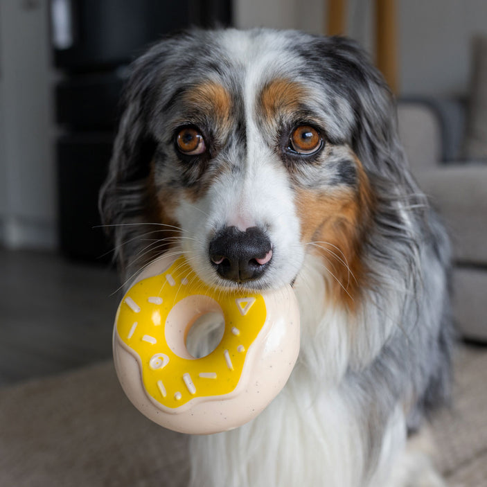 Vanilla Donut Squeaker Power Chew