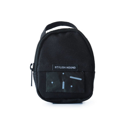 Black Mini Backpack - Black