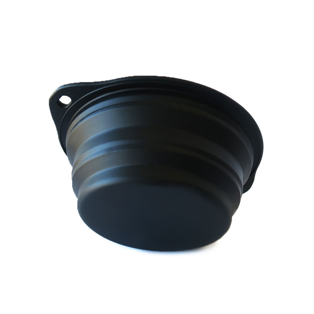 Black Collapsible Water Bowl