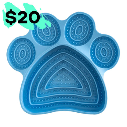 $20 2in1 Lick Bowl Slow Feeder