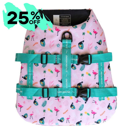 Tropical Dog Swim Jacket