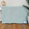 Sage Rainbow Tufted Basic Crate Cover