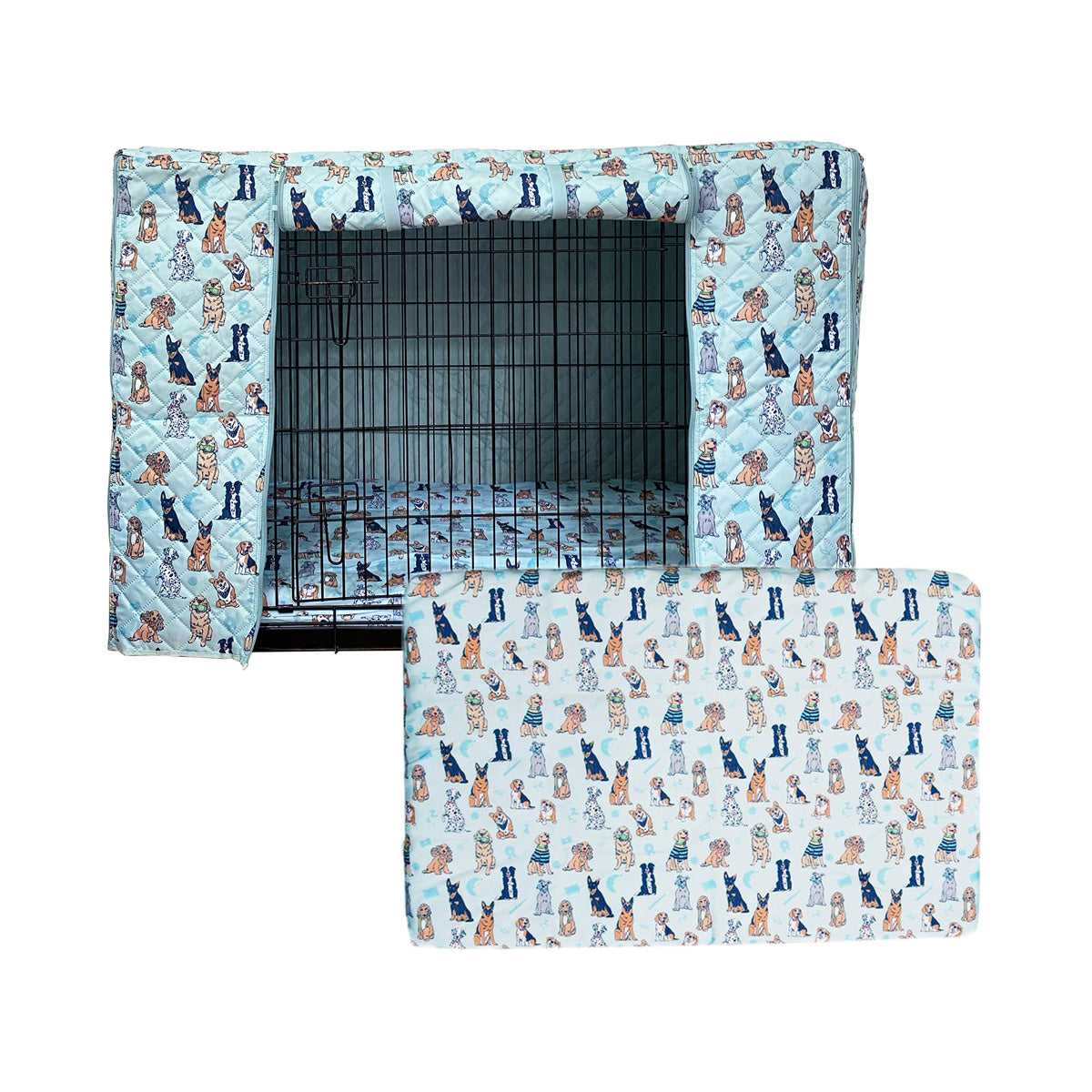 Quilted Crate Bundle - Woof Pack