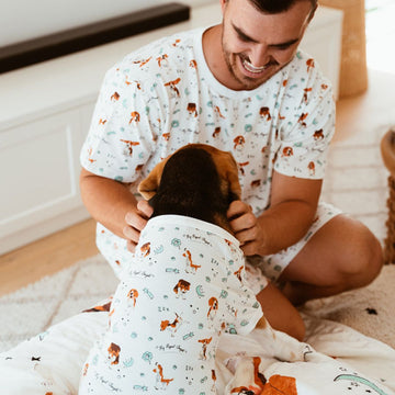 Beagle Mens PJ Set