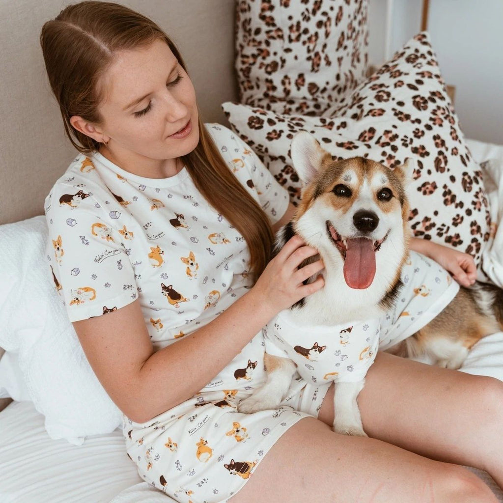 Corgi Humum Summer PJ Set