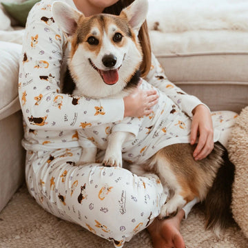 Corgi Humum Winter PJ Set