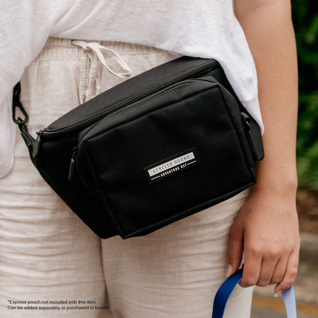 Black S.H Waist / Cross Body Bag