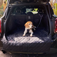 Black Car Boot Cover with Drawstring Bag