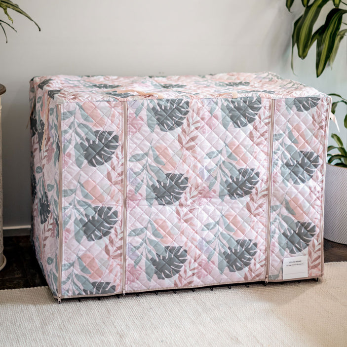 Botanica Quilted Crate Cover