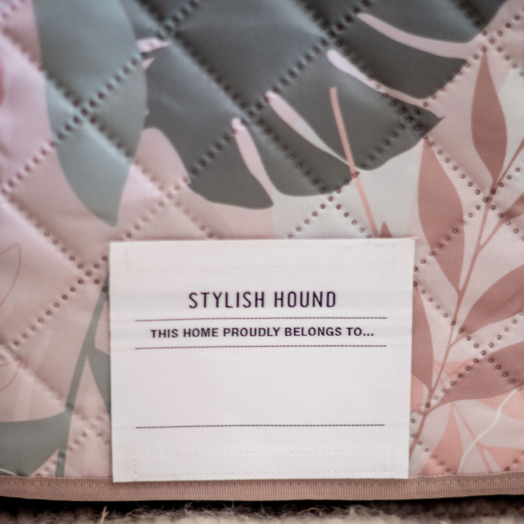 Botanica Quilted Crate Cover