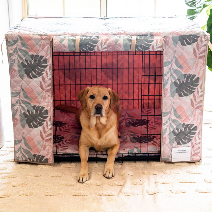 Botanica Quilted Crate Cover