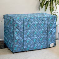 Geo Quilted Crate Cover