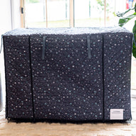 Starry Night Quilted Crate Cover