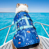 Ocean Blue Dog Swim Jacket